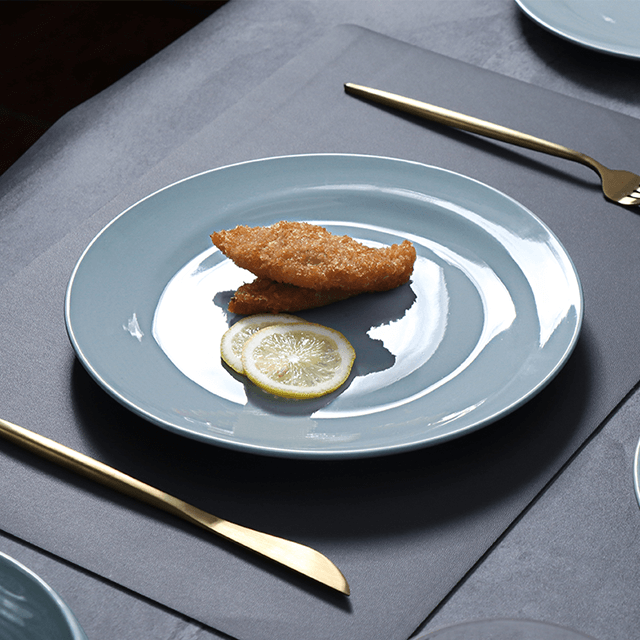 Conjuntos de pratos nórdicos Conjunto de jantar de luxo Conjunto de talheres de cerâmica Pratos de jantar Conjunto de tigelas e pratos de cerâmica