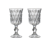 Bar Glasses Restaurante Home Gift Set 7,5 onças taças de cor verde branca para vinho