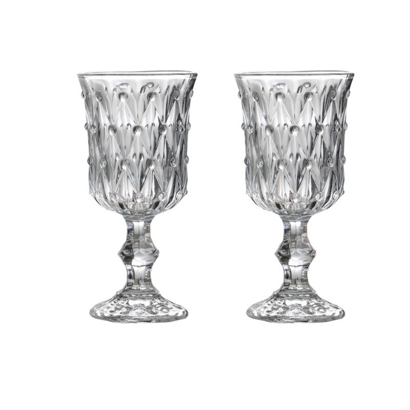 Copos de bar, restaurante, conjunto de presente para casa, 7,5 onças, branco, verde, cálices coloridos para vinho