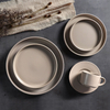Prato de jantar de porcelana de hotel para serviço de catering