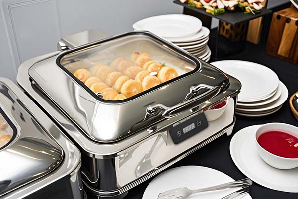 Rechauds para catering e eventos