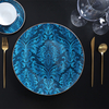 Pratos luxuosos dos utensílios de mesa de Bone China da louça do hotel de Cazaquistão