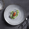 Prato de porcelana redondo de 25 cm para pratos de super grés de restaurante para Amazon 