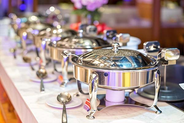 Rechauds para restaurantes buffet