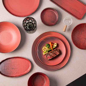 Fabricante de talheres de cerâmica por atacado de pratos para restaurantes