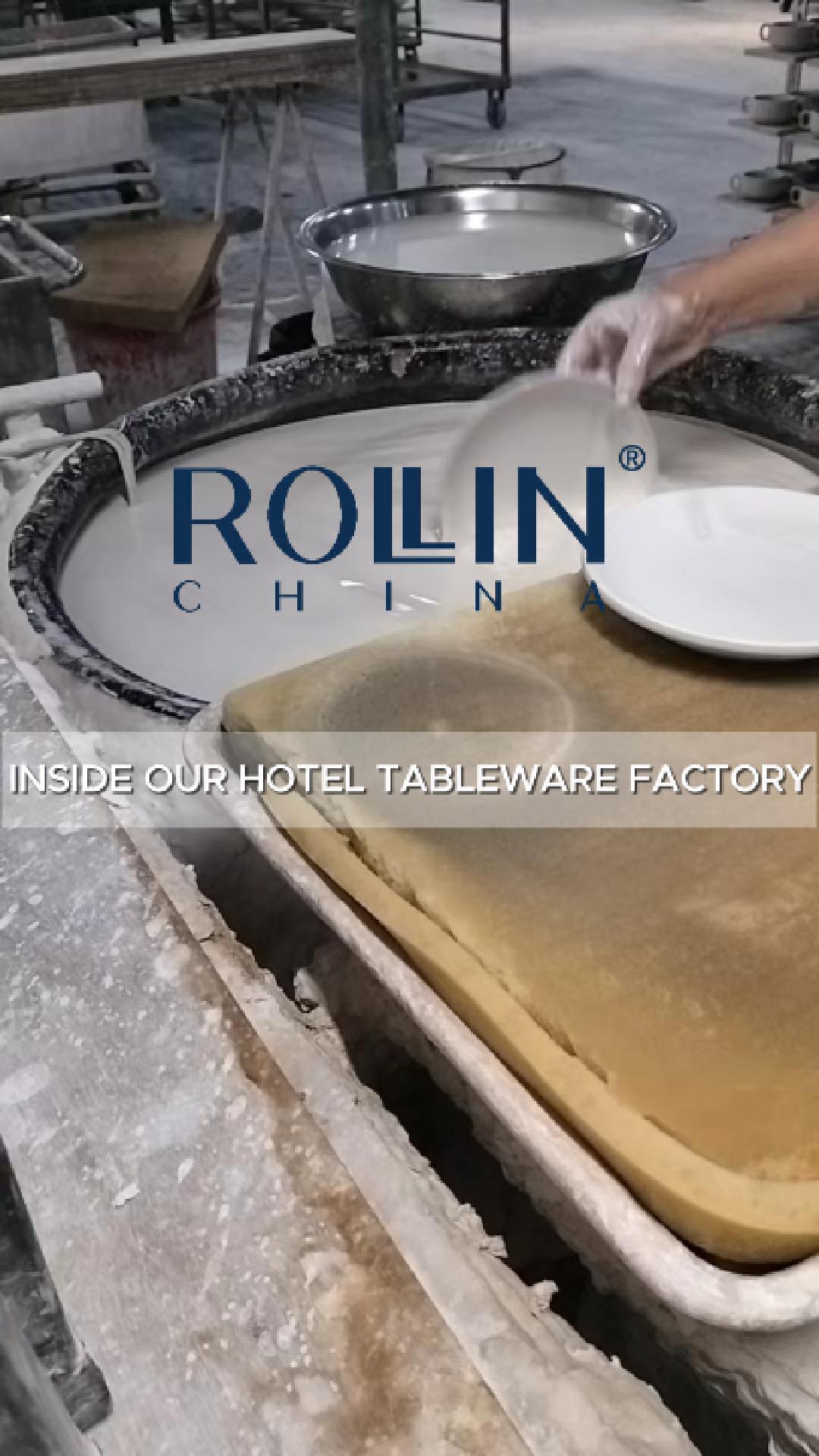 Vídeo de produção de talheres de cerâmica ROLLIN
