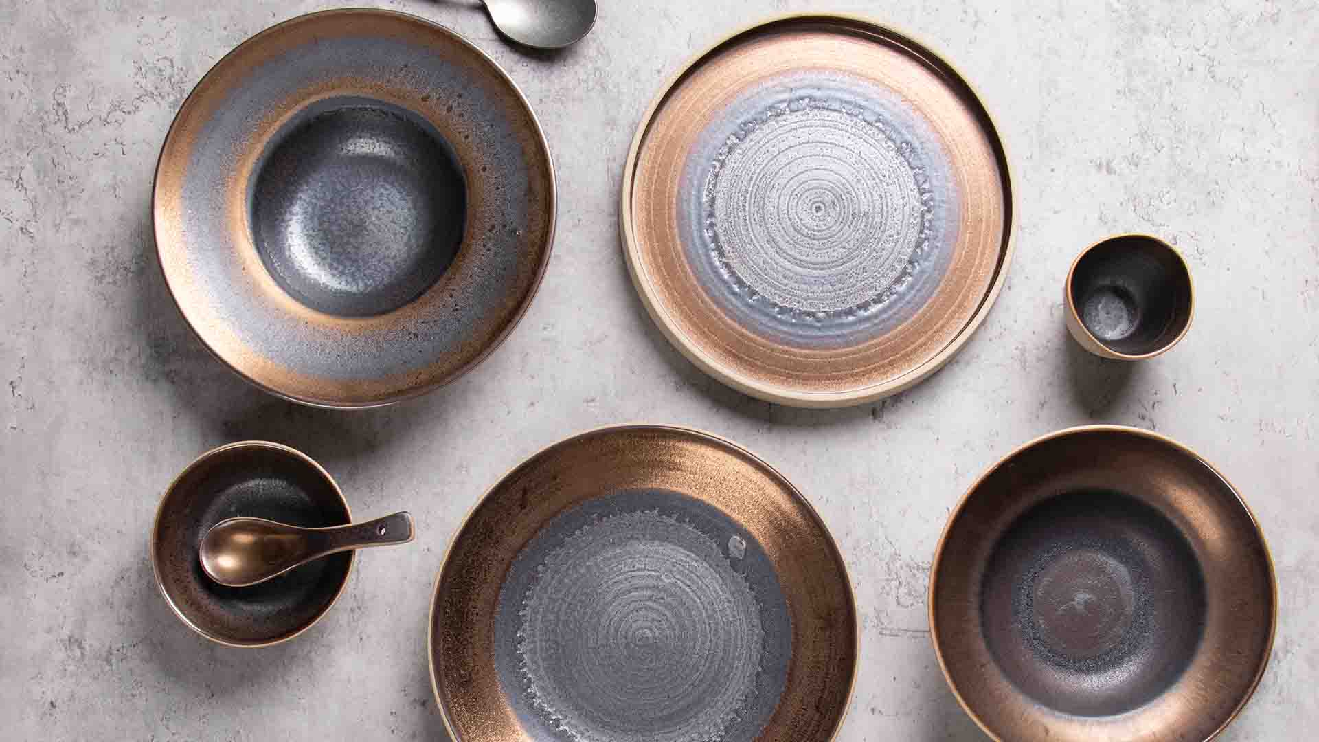 Por atacado utensílios de mesa de cerâmica