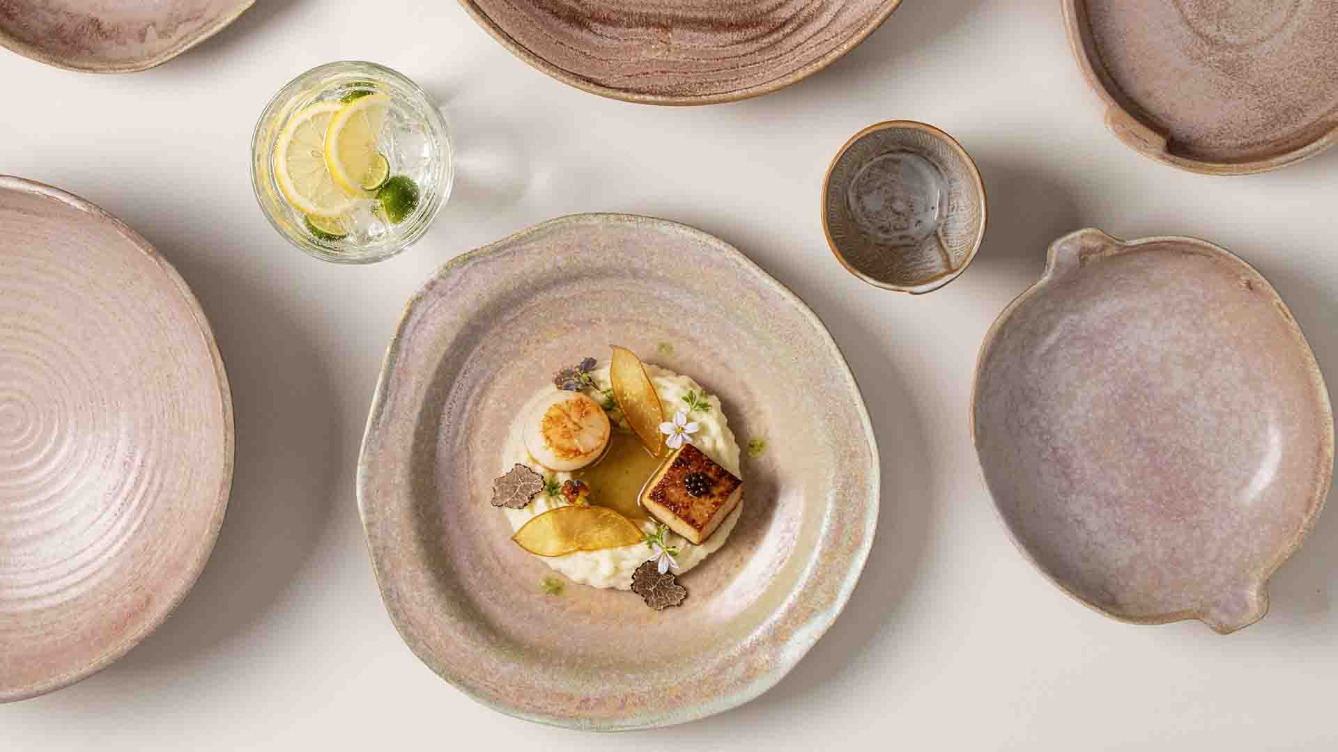 Por atacado utensílios de mesa de cerâmica