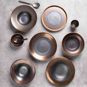Fabricante de louças de porcelana no atacado de pratos de jantar