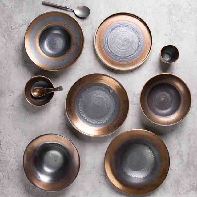 Fabricante de louças de porcelana no atacado de pratos de jantar